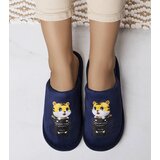 Gemre Navy Blue Soft Catcup Slippers | Shoptok.si