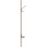  Vješalica za kapute na zidu Umjetnički hrast 20 x 1,5 x 100 cm | shoptok.hr