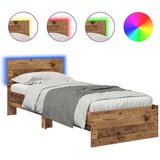  Krevetna konstrukcija Staro drvo 75 x 190 cm Konstruirano drvo | shoptok.hr