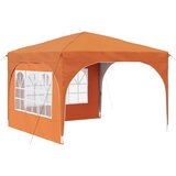 vidaXL Zložljivi šotor za zabave 290 x 290 x 245 cm Oranžna, (5000219055) | Shoptok.si