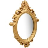 Maison Chic Stensko Ogledalo - Zrcalo - Kozmetično ogledalo v grajskem stilu 56x76 cm zlato, (21698108) | Shoptok.si