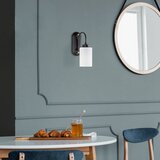 Opviq Zidna lampa E27 Grlo, Crno-bijela | Eponuda.ba