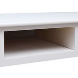  Pisalna miza bela 108x45x76 cm trden les pavlovnije, (20640556) | Shoptok.si