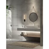 Nova Luce Mat črna kovinska LED stenska svetilka Nold – | Shoptok.si