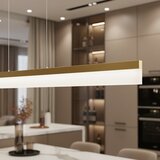 Toolight Viseća lampa LED APP1694-CP 120 cm Zlatna Brušena | shoptok.hr