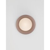 Nova Luce Svetlo rjava keramična stenska svetilka Orbique – | Shoptok.si