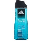 Adidas Ice Dive Shower Gel 3-In-1 gel za tuširanje 400 ml za muškarce Cijene