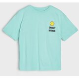 Sinsay Pamučna majica s printom SmileyWord | shoptok.hr