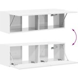  Set omare za televizijo na steni 4 pcs Visok sijaj bela - - Bela - 57.98 - 29,5 x 31 x 100 cm - 2025-vidaXL-Uvoz_2 | Shoptok.si