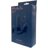 DREAMTOYS Pulz - potisni vibracijski vibrator za pare z daljinskim upravljalnikom (temno moder) | Shoptok.si