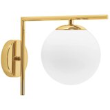 Toolight Zidna svjetiljka Staklena kugla Zlatna APP674-1W | shoptok.hr
