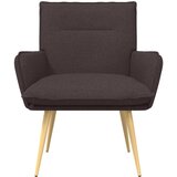  Fotelja Tamno smeđa Tkanina | shoptok.hr