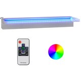  Prelijevajući vodopad RGB LED od nehrđajućeg čelika 60 cm | shoptok.hr