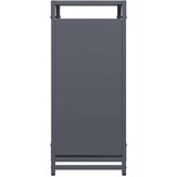 vidaXL Stalak za drva antracit 44x28x65 cm hladno valjani čelik | shoptok.hr