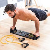 Paket sklopiva ploča za sklekove s elastičnim trakama i sauna prsluk L InnovaGoods | shoptok.hr