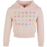 Mister Tee Children's cropped sweatshirt Sweet Heart Candy pink Cijene