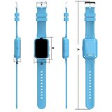 Manta pametni sat za djecu, SIM, GPS, telefon, kamera, IP67, plavi SWK03BL | shoptok.hr