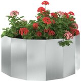  Sadilica Srebrno 120 x 60 x 50 cm Cinkani čelik | shoptok.hr