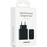  Originalni Samsung hitri polnilec EP-TA220NBEGEU 1x USB C 1x USB A 3A 35W črn | Shoptok.si