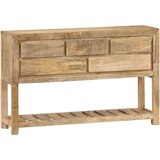  Komoda 120x30x75 cm trden mangov les | Shoptok.si
