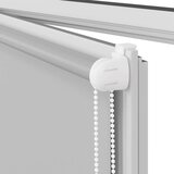 vidaXL Rolo zatemnjena svetlo siva 115x130cm tkanina širina 110,7cm | Shoptok.si