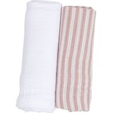 Bubaba by FreeON tetra pelena muslin 2/1 prugice pink 70x70 cm pink | shoptok.hr
