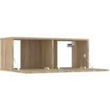  Komplet TV omaric 8-delni sonoma hrast konstruiran les, (20913038) | Shoptok.si