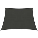 vidaXL Senčno jadro 160 g/m² antracitno 3/4x2 m HDPE, (20729171) | Shoptok.si