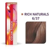 Wella Professionals Color Touch Rich Naturals profesionalna demi-permanentna barva za lase z večdimenzionalnim učinkom 6/37 60 ml | Shoptok.si