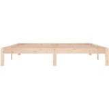  Okvir za krevet od masivnog drva 180 x 200 cm veliki bračni | shoptok.hr