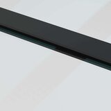 vidaXL Klizna vrata s priborom 90 x 205 cm od ESG stakla i aluminija | shoptok.hr