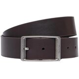 Calvin Klein Jeans Pasovi CASUAL ROUND BUCKLE TUMBLED 35MM LV04D7123G Kostanjeva Cene