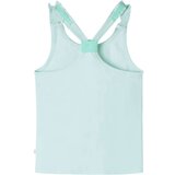  Dječja majica bez rukava svijetla boja mente 104 | shoptok.hr