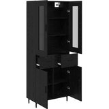  Highboard 2 kom. Crni hrast 69,5 x 34 x 180 cm | shoptok.hr