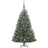  Umjetno božićno drvce s nogom Zelena 120 cm PVC i metal | shoptok.hr