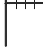  Vrh z bodicami Črna 200 x 130 cm Prašno lakirano jeklo, (5000157809) | Shoptok.si