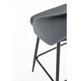 Barska stolica 89x49 cm siva/crna | Eponuda.com