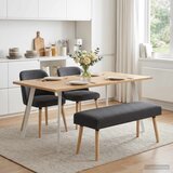  Klupa Jednobojno Tamnosiva 110 x 40 x 46 cm Bouclé | Eponuda.com