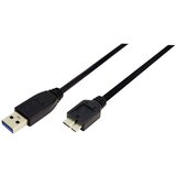 Logilink USB kabel USB 3.2 gen. 1 (USB 3.0) USB-A vtič\, USB-mikro-B 3.0 vtič 2.00 m črna, (20416472) | Shoptok.si