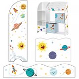 Songmics Organizator za igrače in knjige (GKR42WT), bel | Shoptok.si