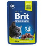 Brit Premium Sterilised Cat janjetina u umaku, vrećica 100 g Cijene