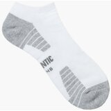 Atlantic Men's Socks - White/Grey Cene