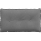  Jastuk za leđa Tamno siva 80 x 50 cm Mikrofiber tkanina | shoptok.hr