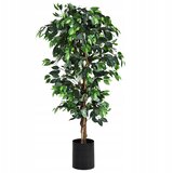 Costway FIKUS – UMETNO DREVO – OKRASNA RASTLINA – LONEC 180 CM, (5000399631) | Shoptok.si