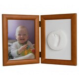  Dvostruki okvir za fotografije s otiskom Inlea4Fun -Brown | shoptok.hr