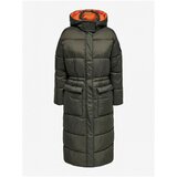 Only Khaki Womens Quilted Winter Coat Hooded Puk - Women | shoptok.hr