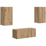  Set TV komoda 2 pcs Umjetnički hrast Konstruirano drvo | shoptok.hr