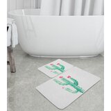 Fiore djt multicolor bathmat set (2 pieces)