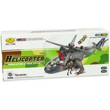  Veliki vojni helikopter za igru 34 cm - crni | Shoptok.si