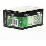 Lexmark 702K R toner cartridge 1 pc(s) Original Black | shoptok.hr